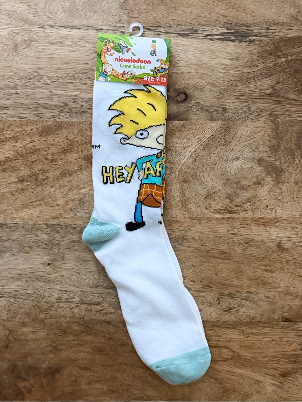5/$20 NEW Adult Hey Arnold! Socks